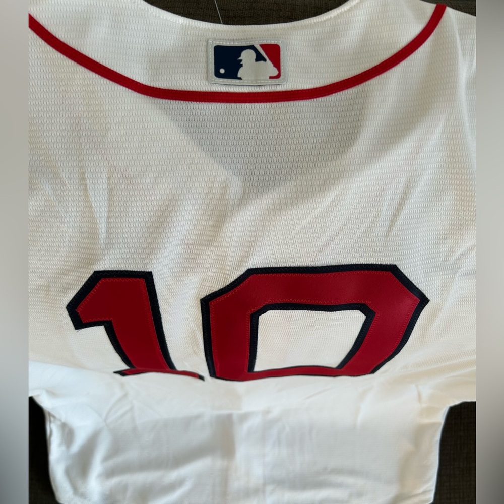Nike Authentic Boston Red Sox Trevor Story #10 MLB White Jersey Men’s Size: M - Picture 7 of 7